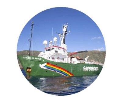 Logo Greenpeace flotte